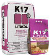 Клей для плитки и камня Litokol  LITOKOL K17 клей для плитки (25 кг) фото